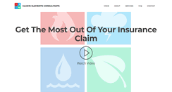Desktop Screenshot of claimselementsconsultants.com
